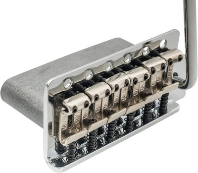 Wilkinson WOV03 54mm (2-1/8 Inch) Vintage ST Guitar Tremolo Bridge 6-Screw 