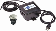 Insinkerator Garbage Disposal Air Switch Kit, Dual Outlet Sink Top Switch Button