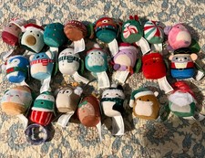 New COLLECTIBLE Lot 22 Squishmallows Micromallows 2.5  Micro Holiday Christmas