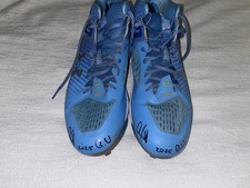 Andy Pages Dodgers Auto Signed 2025 Game Used Cleats Beckett Hologram _
