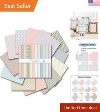 High-Quality Double-Sided Boho Scrapbook Pape...