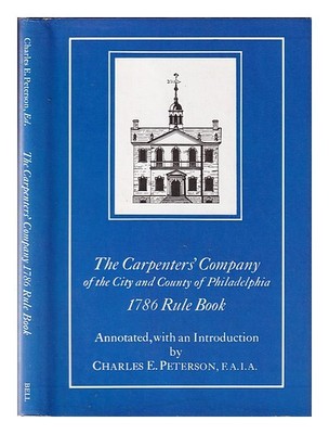 SCHREINERFIRMA DER STADT UND GRAFSCHAFT PHILADELPHIA. PETERSON, CHARLES E