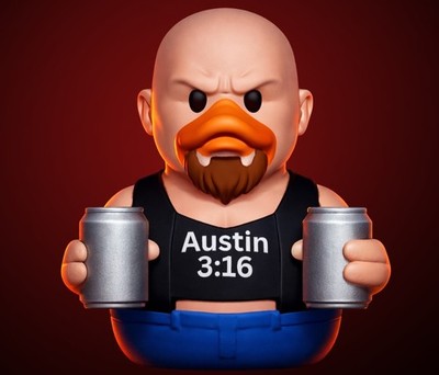 WWE Stone Cold Steve Austin Duck Jeep Duck