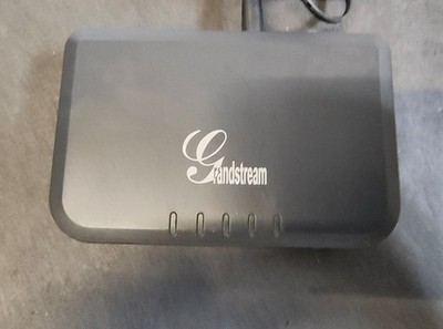 Grandstream HT702 2-Line Compact Analog Telephone Adapter VOIP Gateway (5B) A