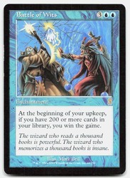 Battle of Wits #69/350 Odyssey MTG Rare Enchantment