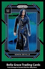 2023 Panini Prizm WWE Sonya Deville #187 Smack Down Green