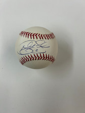 Nick Franklin- Autographed baseball  Tampa Rays
