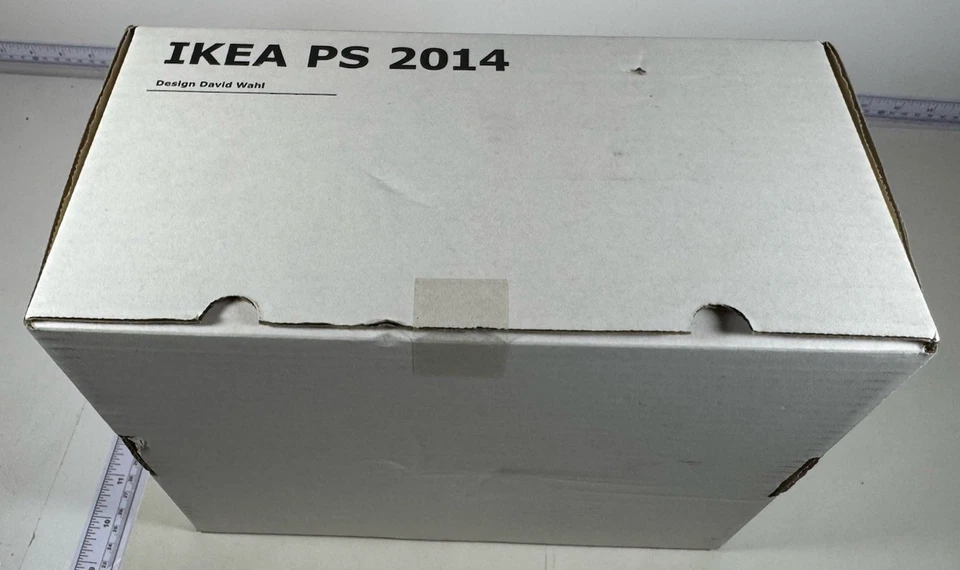 Lámpara Colgante Ikea David Wahl PS 2014 Star Wars "Estrella de la Muerte" Blanco/Plata 14" Foto 3 de 4