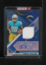 2022 Panini XR Rookie Swatch Auto Blue /49 Isaiah Spiller #RSA-IS Auto 07rd