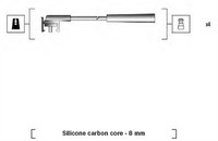 Magneti Marelli ZüNdleitungssatz 941185140772 8Mm FüR Ford Fiesta 3 GFJ 4 Escort