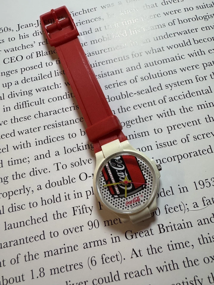 Coca-Cola x Swatch Pop Art Lichtenstein Ladies Watch – Swiss Made – Rare - Image 3 of 4