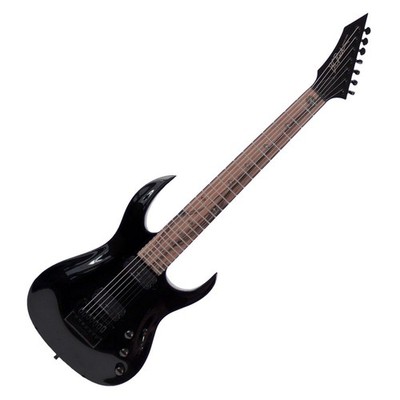 B.C.Rich SHREDZILLA 7 PROPHECY ARCHTOP WITH EVERTUNE Gloss Black Black Line