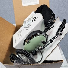 David Clark Aviation H10-76 Military Aviation Headset Headphones w/ Microphone