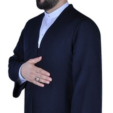 Islamic Robe Shiya Men Cloak Thobe Overcoat Traditional Arab Wear High Quality