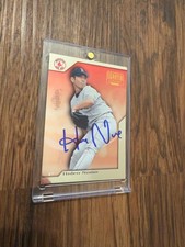 2001 Donruss- Hideo Nomo- Auto Autograph- Red Sox
