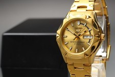 [NEUF] Montre Homme Vintage Seiko 5 Sports 7S36-00M0 100m Cadran Or...