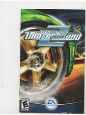 Need For Speed Underground 2 PS2 Manual Only Authentic Playstation