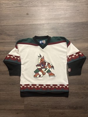 Phoenix Coyotes Starter NHL Hockey Jersey Size Youth Large Vintage
