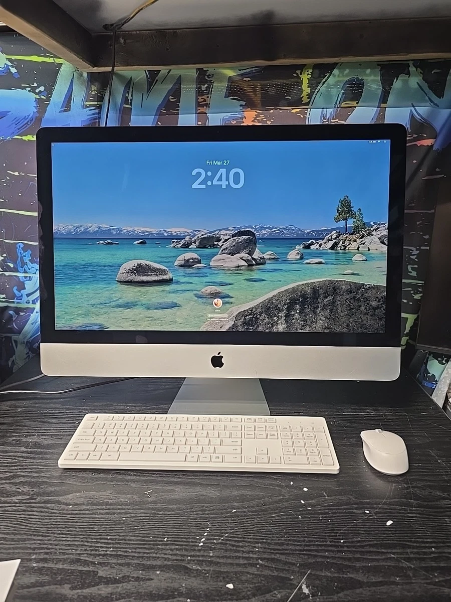 【美品】iMac 27インチ SSD512G 16GB OS X 10.8.5 iMac 27インチ Retina 5Kディスプレイモデル[2020年 / SSD 512GB