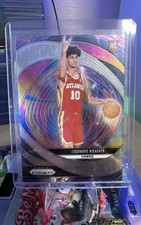 2024-25 Panini Prizm - Instant Impact Zaccharie Risacher #21 Silver Prizm (RC)