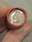 Terrific Au 1900 Indian Head &D Mint Dime Ends Of Lincoln Wheat Cent Roll