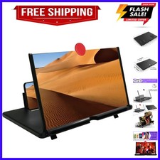 3D HD Screen Magnifier Amplifier Projector Screen for Movies, Videos,and Gami...