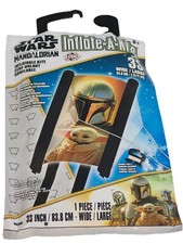 Star Wars Mandalorian Inflate-A-Kite 33 Inch Kids Outdoor Toy Easy Fly New