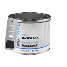 Autolack Dose für Dacia 676 Noir Nacre Perlmutt Schwarz Metallic 0,5L