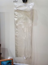 25 Pcs Dry Cleaner Clothes Covers Plastic Clear Garment Bags for Clothes 21X60"