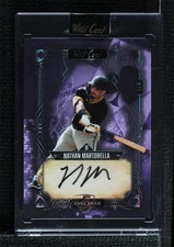 2024 5 Card Draw Vintage Platinum Foil Purple 1/4 Nathan Martorella Auto 0o4t