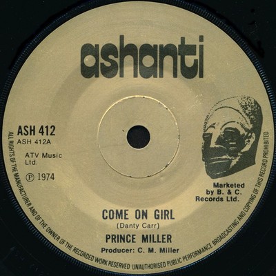 Count Prince Miller - Come On Girl / Soul Billy (7'')