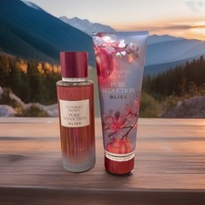 2 pc Victoria's Secret Pure Seduction Bliss Fragrance Mist  Lotion Set