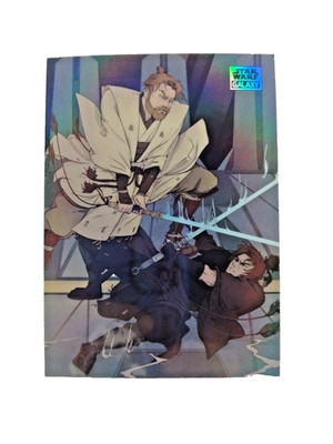 STAR WARS GALAXY CHROME 2025 DOM-4 Duel on Mustafar Christian Benavides