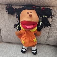 Oriental Trading Co Hand Puppet - Happy Kids  African American Girl Puppet