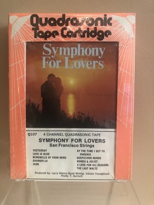 San Francisco Strings-Symphony For Lovers-Sealed Quadrasonic 8 Track Tape