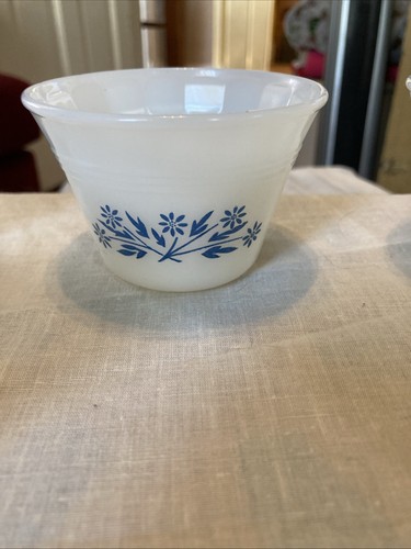 Dynaware Pyr-O-Rey Kornblumenblau Schale Pudding Tassen Milchglas Auflaufförmchen Set 10 - Bild 13 von 24