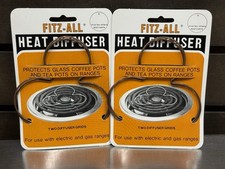 Lot of 2 - FITZ-ALL Heat Diffuser Grids - For Use W/ Electric  Gas Ranges - New