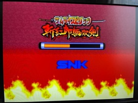 SNK NEOGEO CD AES Console with 2 Games 0720