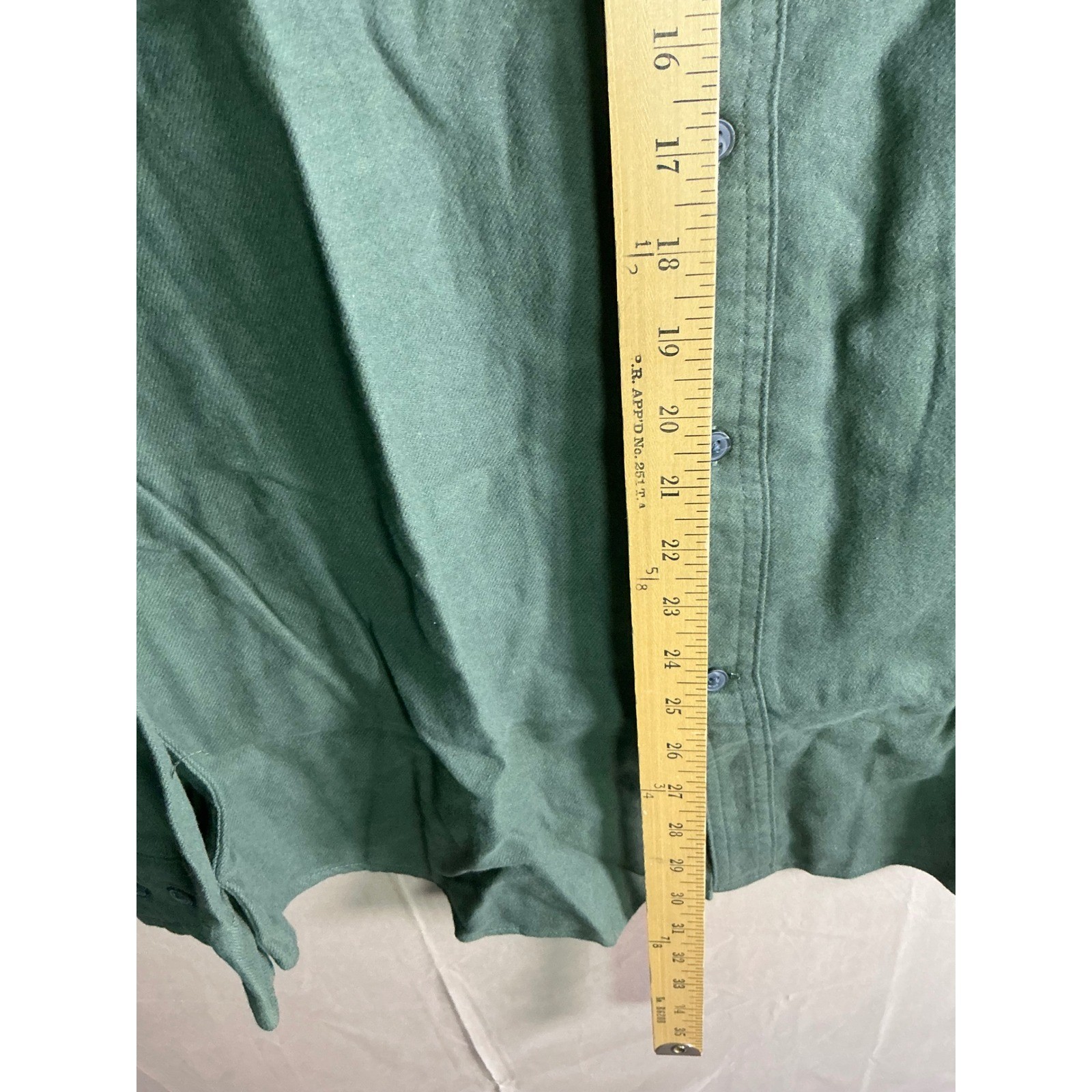 Amazon Essentials Mens Flannel Shirt Olive Green Regular Fit XL MAE25001FL18 thumbnail 8