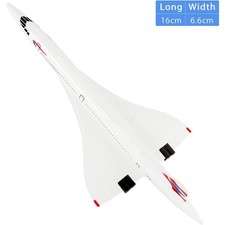 1:400 Airplane Model Diecast Planes 16cm British F-BVFB Concorde Model Decor