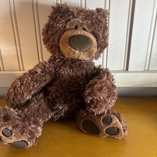 Gund Bear Philbin 6047541 Soft Chocolate Brown Plush Stuffed Animal