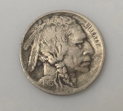 1913-P  Philadelphia Mint Type 1 Buffalo Nickel Very Fine Condition