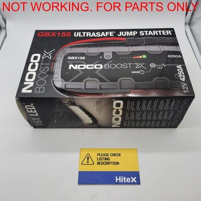 NOCO Boost X GBX155: 4250A UltraSafe Jump Starter   12V [GBX155] -NOT WORKING-