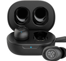 JBuds Mini True Wireless Bluetooth Earbuds + Charging Case, Crystal Clear Calls