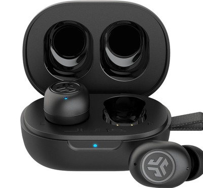 JBuds Mini True Wireless Bluetooth Earbuds + Charging Case, Crystal Clear Calls