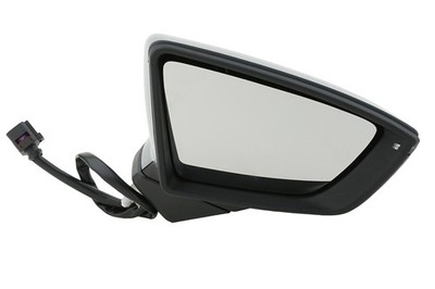 Außenspiegel passend für Seat Leon 5F 09/2012 - Rechts Beifahrerseite grundiert
