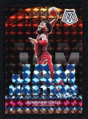 2023 Panini Mosaic Jam Masters Reactive Blue Prizm 32/99 Donovan Mitchell 0xk7