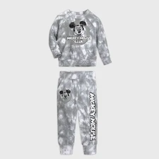 Baby Boys' Disney Mickey Mouse Top & Bottom Set Disney Store 0-3, 3-6, 6-9, 9-12