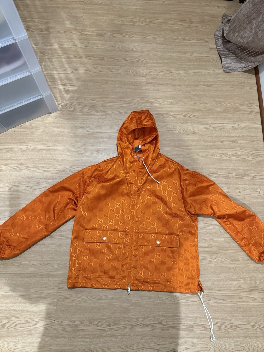 Gucci Off The Grid Orange Jacket | eBay