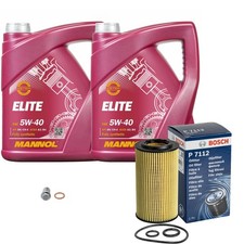 BOSCH Filtre À Huile Moteur 10L MANNOL ÉLITE 5W-40 Pour Mercedes Jeep Vito/Mixto